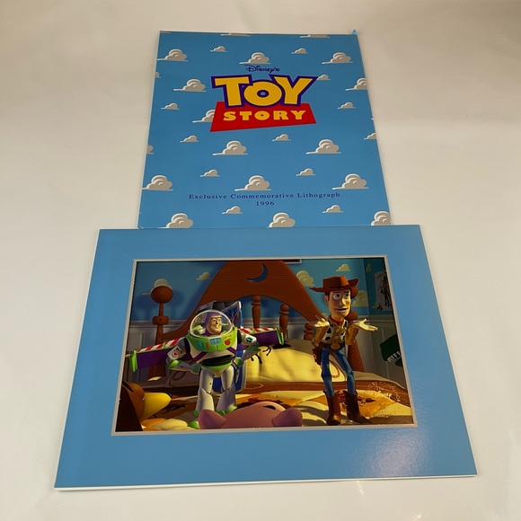 1996 Disneys TOY STORY Exclusive Commemorative Lithograph - Picture 2 of 7